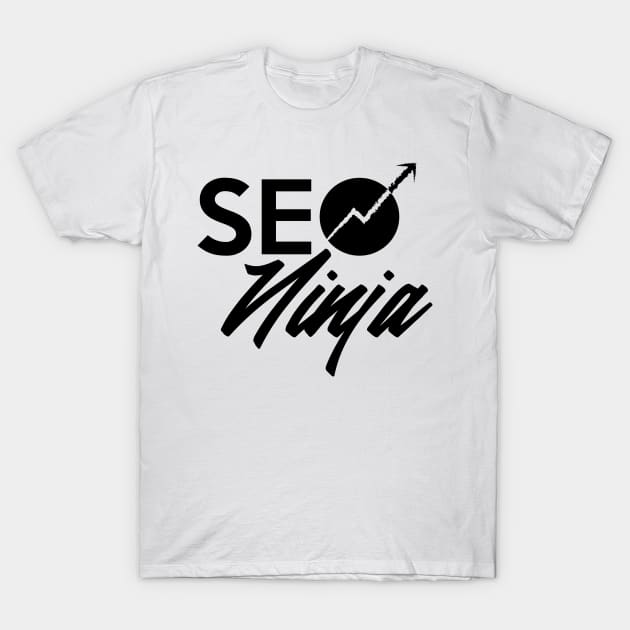 SEO Ninja T-Shirt by Inspire Creativity